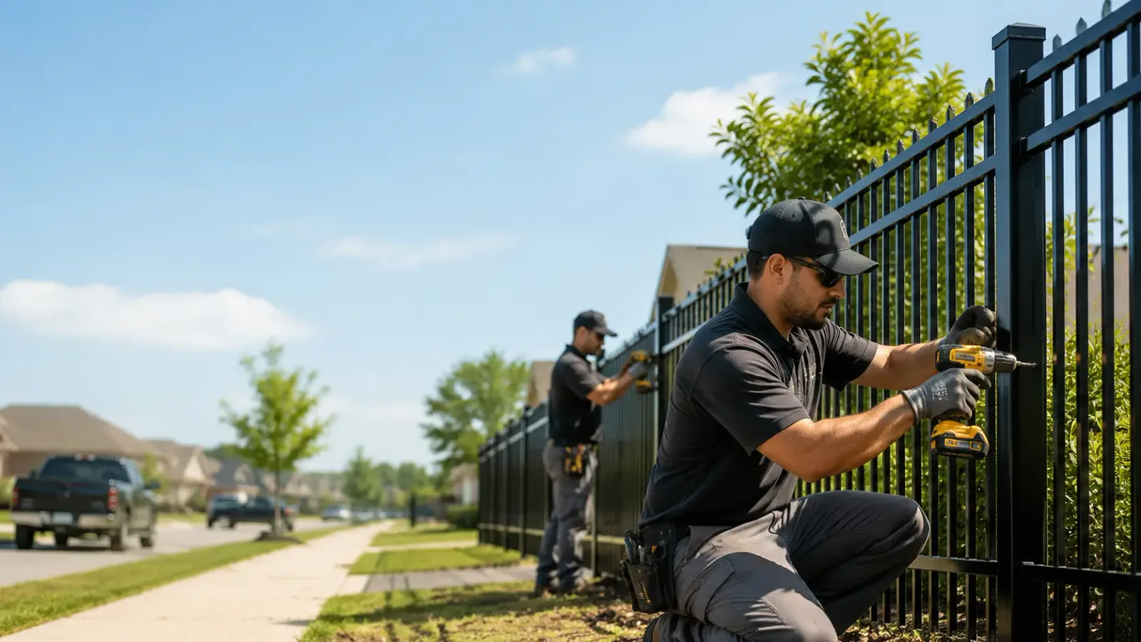 Metal Fence Installation in Maplesville, AL